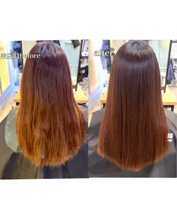 髪質改善縮毛矯正＋カット