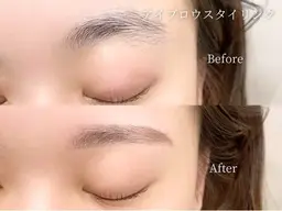 【美眉スタイリング🫧】ワックス・毛抜き・眉カット・メイクお仕上げ付き♡