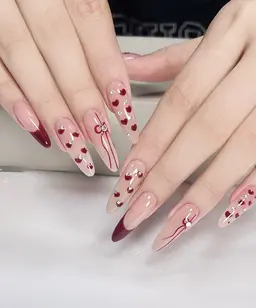 【オフなし】チップ長さ出し＋持ち込みシンプルデザイン90分