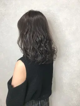 ✂︎リクルートカラー.黒染め/黒染めに見えるカラー/ブルーブラック