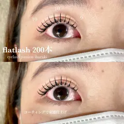 【 2回目以降 】フラットラッシュ200本までつけ放題（アイシャンプー付き）