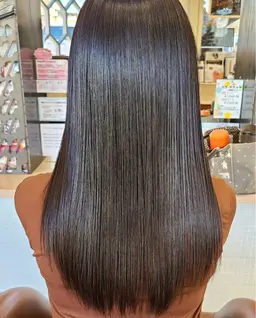 【新規限定】縮毛矯正＋カット＋髪質改善トリートメント(3,300円相当)→¥13,860