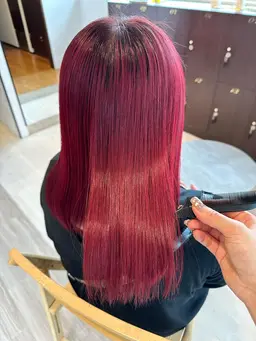 髪質改善カラー🩷