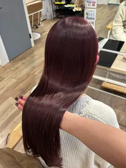 【大人気🎀】うる艶カラー➕似合わせカット➕ホームケア付きトリートメント