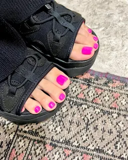 《Foot オフ有り ワンカラーorラメグラ》