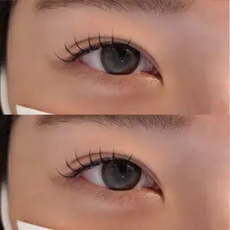 目元パッチリ✨まつげパーマ👀🩵