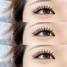 【新規】マツエク👀アップワードラッシュ140本🏵下りまつげの方に🙆‍♀️