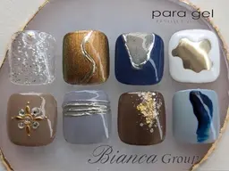 🦶【オフ無し】フットワンポイント💅✨「パラジェル＋1100円」【元町・中華街】