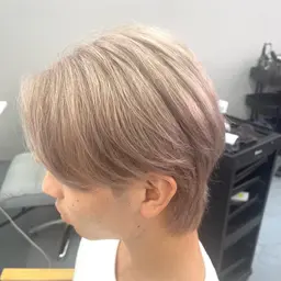 【🖤黒染め履歴の方にも🖤】【トリプルカラー🌈】メンズカット+ブリーチ2+カラー+2stepトリートメント+眉カット