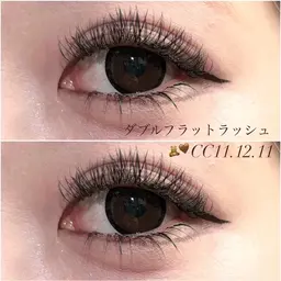 【持続力抜群🕊】ダブルフラットラッシュオフ有60束オフ無80束💡（120本～160本）