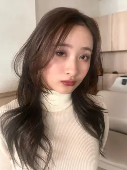 【大人気メニュー❄️】透明感ワンカラー➕調整カット付