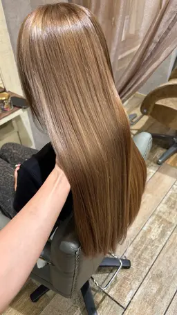🎨透明感カラー＋髪質改善トリートメント✨＋カット💇‍♀️