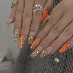 【オフ込み】長さだし(チップ)10本＋パーツつけ放題＋10本design(持ち込みOK)90分