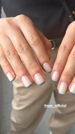 【研修中】👗フレンチネイル👗クリアベースのフレンチかスキニーフレンチからお選びいただけるメニューです！（オフ込み）