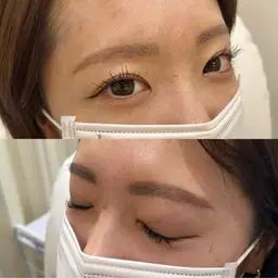 ワックス脱毛で朝のメイクを時短に🌟アイブロウスタイリング🥣🤍