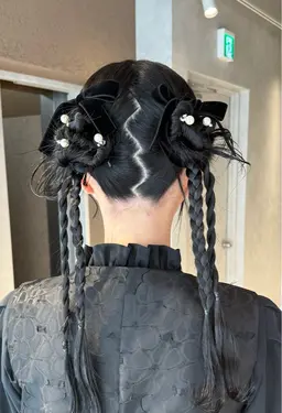 2026年度成人式ヘアセット🎍