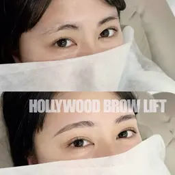 【1/29 11:00~限定テストモデル】メンズ･レディースHBL《ハリウッドブロウリフト》パーマ➕眉毛ワックス