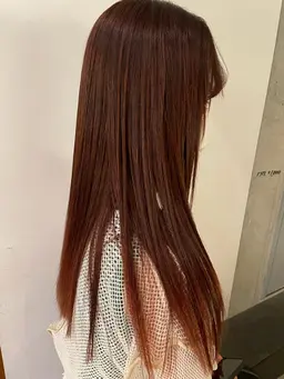 ストレート＋艶トリートメント
