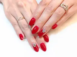 (オフ込み)Vカットネイル/6週間長持ち◎