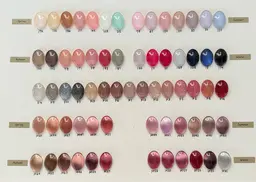 《ネイルモデル》おすすめ春カラーのワンカラーorマグネットネイル（オフなし・ケア込み）