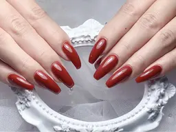 《自爪》【フィルイン無料】２色選べる！ちゅるんワンカラー　フラッシュもOK◎✨ケア込み