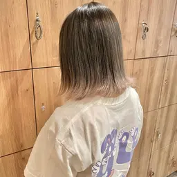 ママさん必見💛カット＋グラデーションブリーチ＋イルミナカラー