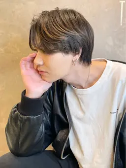 💇‍♂️【メンズカット】カットカラーハイライト　動画撮影可能な方限定