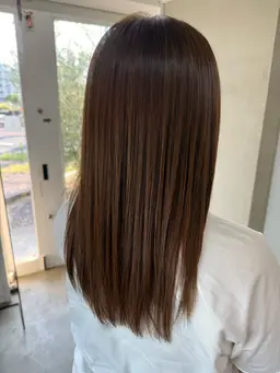 【女性限定】ケア剤込みワンカラー+カット