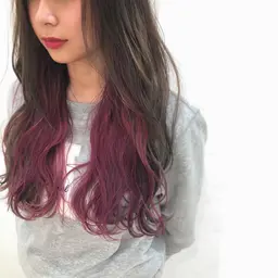 インナーカラー（ブリーチ込）🌈※カットは付きません