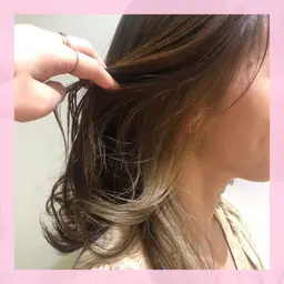 2回目までOK 🍒こなれ感カラー💎似合わせカット✂︎+インナーカラー✨