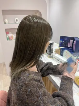 【平日限定18時​〜​🎨】カット+カラー🫧　ミディアム/ボブ/ショートボブ/ショートの方✨