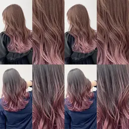 🍒インナーカラー🍒ブリーチ込➕オンカラー➕トリートメント(土日11，000円)