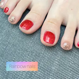 ワンカラー or ラメグラデーション　　　　　　　オフ/ケア込