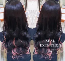 【🎀ミニモ学割U24🎀】シールエクステインナーカラー🌈