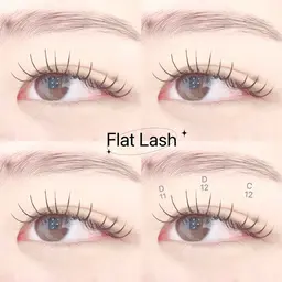 🩵【マツエク人気No.1】フラットラッシュ100本➕アイシャンプー➕コーティング🩵