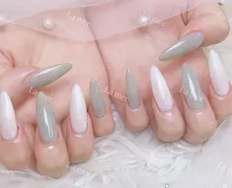 平日限定クーポン★ハンドチップ長さだし+ワンカラー/ラメグラ \7500 土日祝8300