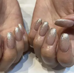 ❤️ラメグラデーションネイル❤️(オフ込み)¥4400
