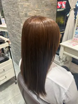 【営業後19:00​〜​❕】【ブリーチ無しカラークーポン✨】Aujuaシャンプートリートメント付き🌙