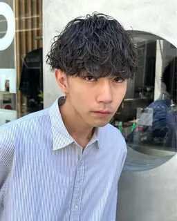 <土日祝限定>カット＋波巻きパーマ＋トリートメント