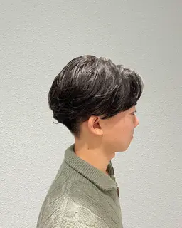 ⚡️12月平日限定⚡️【自然に決まる！】メンズカット＋ナチュラルパーマ　/毛流れパーマ/ニュアンスパーマ