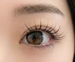 アンドヘルシー100本【練習モデル】まつ毛パーマかかってない方