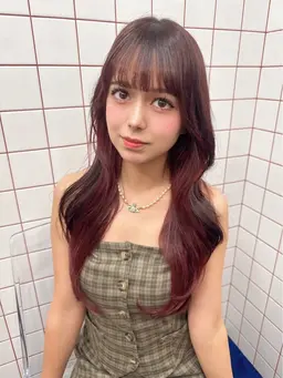 【ブリーチなしWカラー𝐜𝐨𝐮𝐩𝐨𝐧♡】カット➕透明感ダブルカラー➕美髪トリートメント