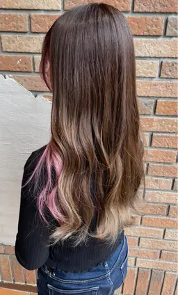 【大人気デザインカラー❤️‍🔥】インナーカラー＋プレミアムカラー✨️