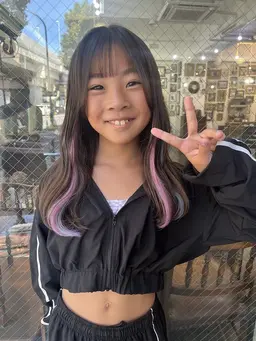 〖ハイライトorインナーカラーエクステ💞 〗編み込みエクステ10本まで!