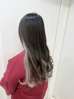 インナーカラー(ブリーチ込)