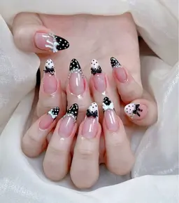 【每日1名限定👑】【チップ長さ出し】+持ち込みデザイン＋パーツやり放題 ✨（初回ソフトジェルオフ無料／ケア込み）