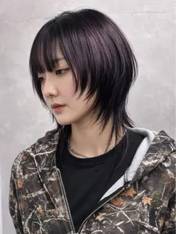 ウルフカット　無料カットモデル