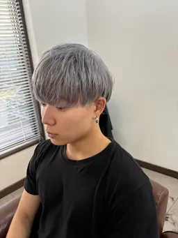 メンズ限定カット＋ブリーチ2回​〜​＋カラー