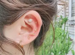 耳ツボジュエリー♡💎5​〜​10パーツまでつけ放題