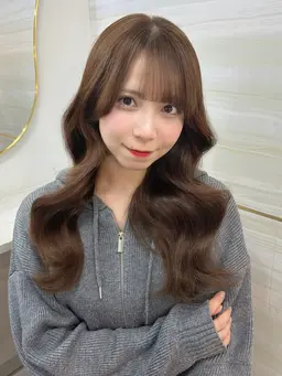 3月人気No.1💍【ご新規様限定】ブリーチ不使用で作る韓国風透明感ダブルカラー🎀ケアトリートメント付き🎀✨